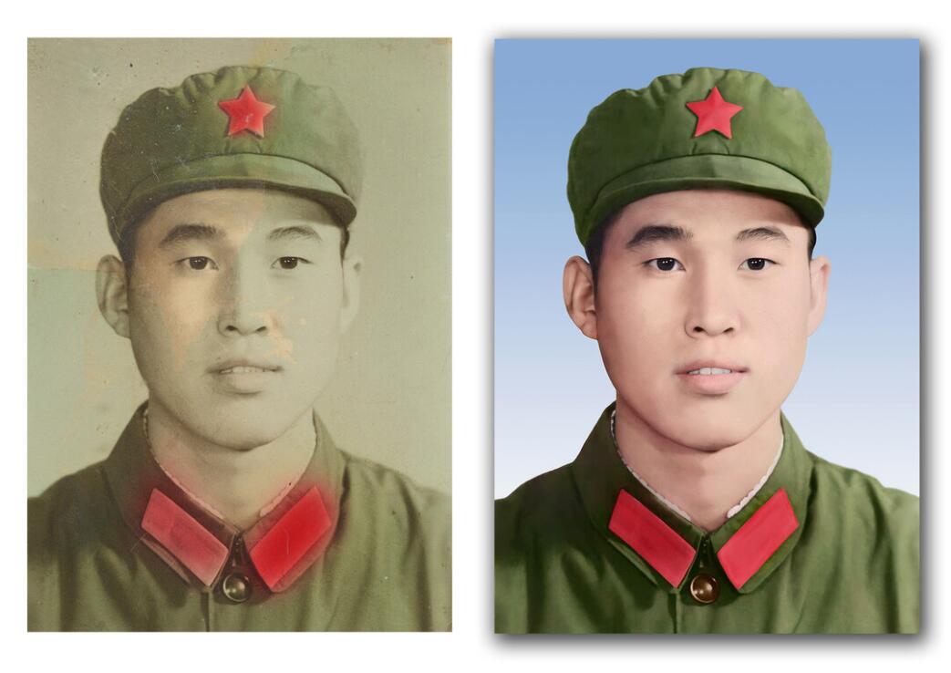 大茂镇破损照片修复-18